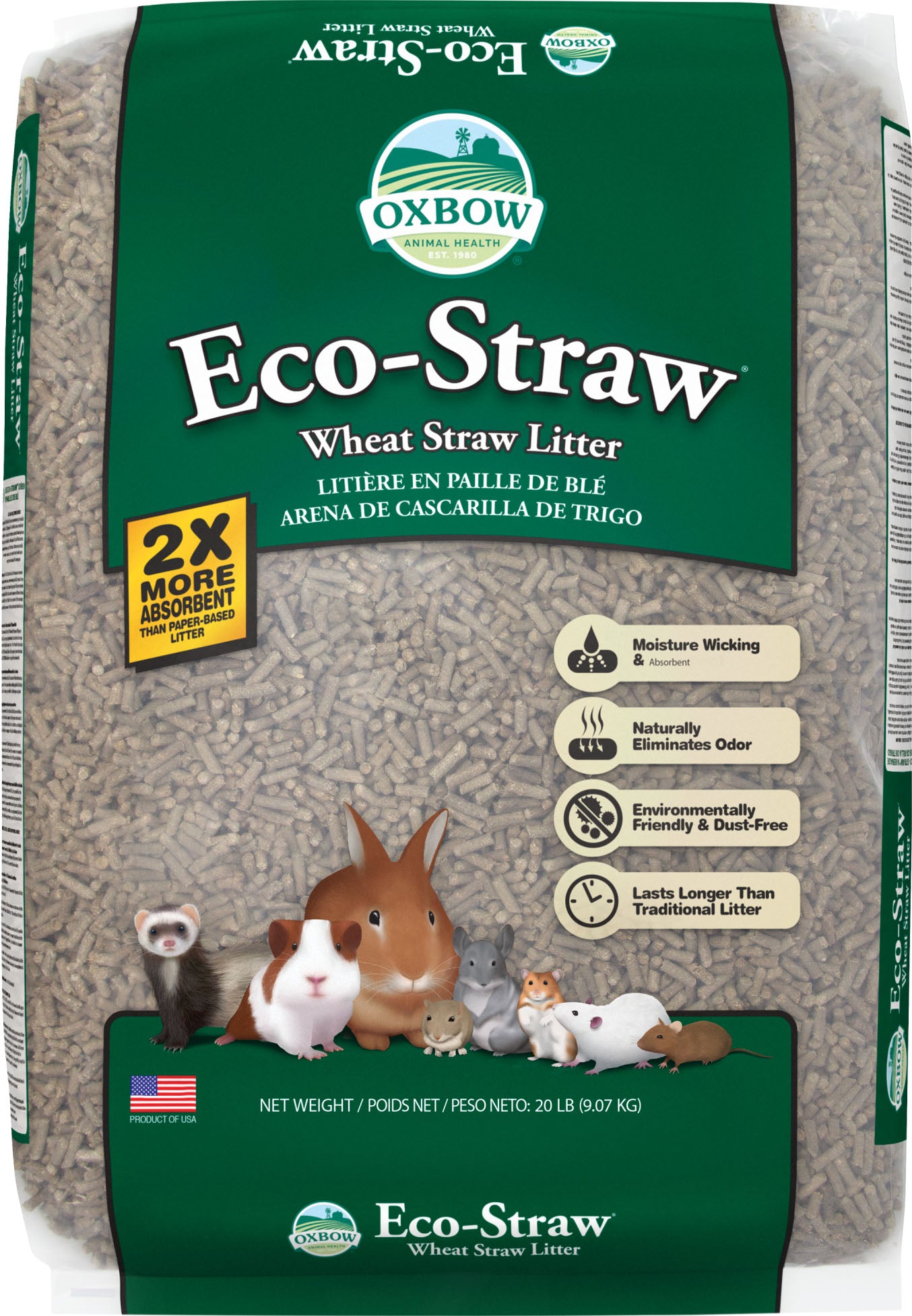 Oxbow Eco-Straw Litter