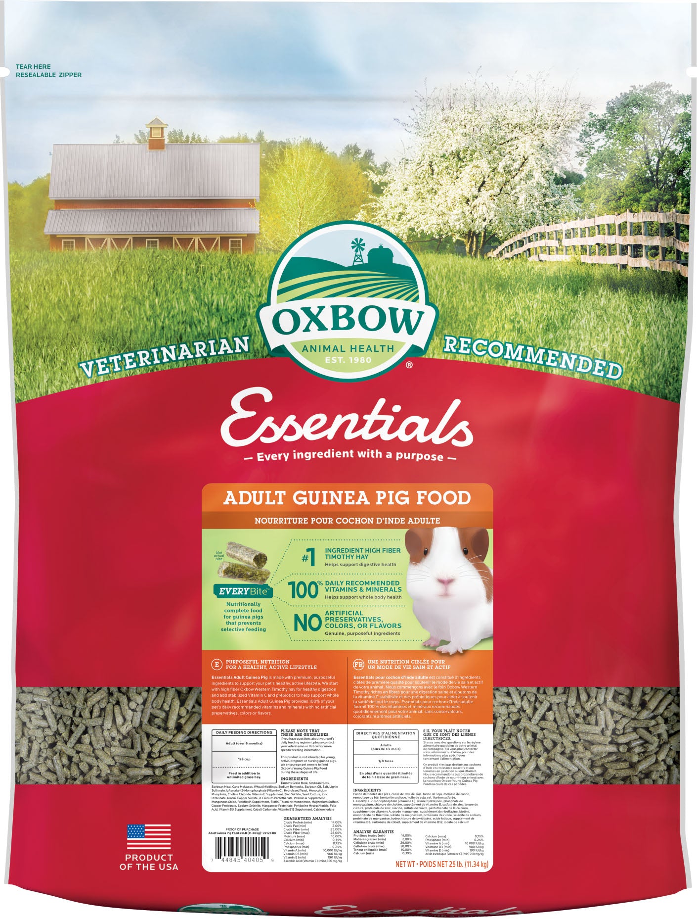 Essentials Adult Guinea Pig Food