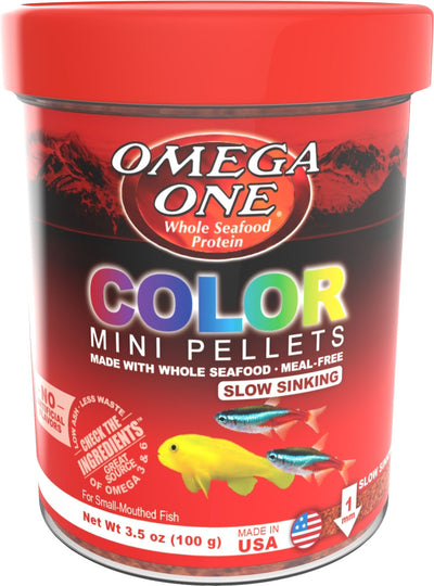 Omega One Color Mini Pellet