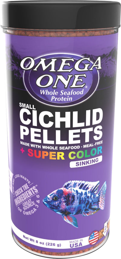 Omega One Sink Super Color Cichlid Pellet