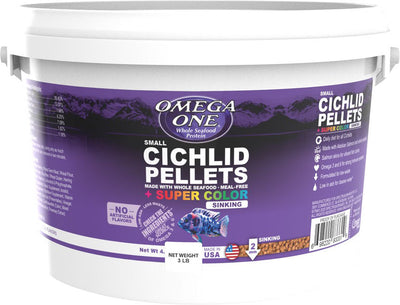 Omega One Sink Super Color Cichlid Pellet