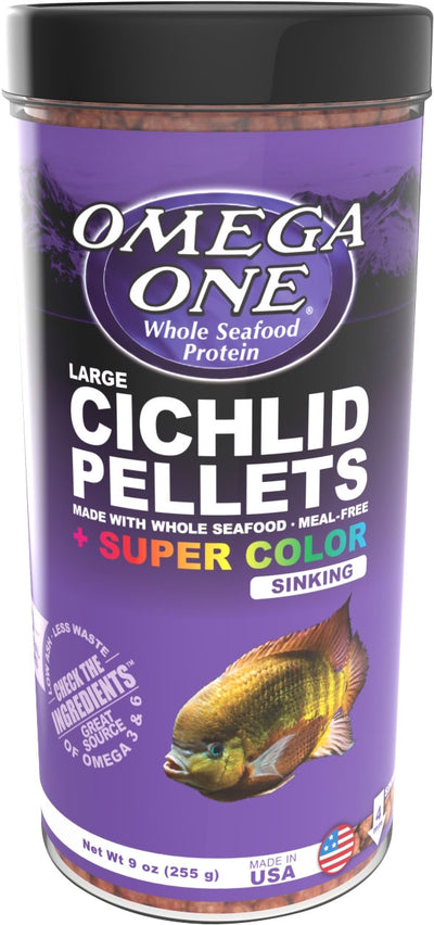 Omega One Super Color Cichlid Pellet Sink