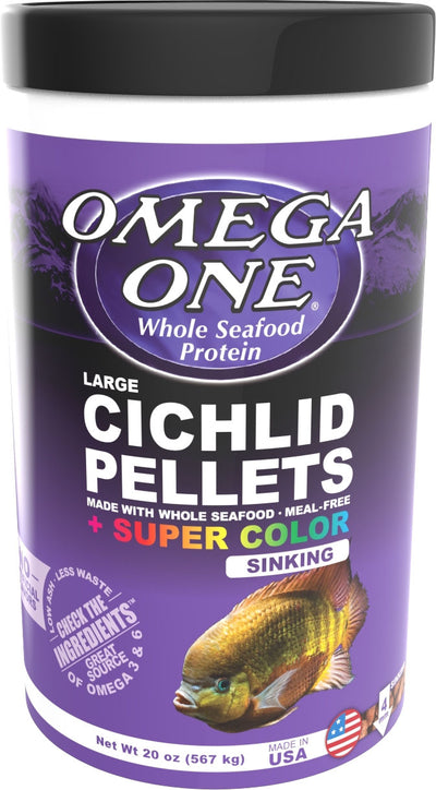 Omega One Super Color Cichlid Pellet Sink