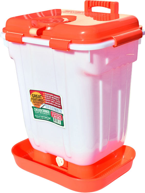 Tuff Stuff Telescopic Handle Ultra Poultry Drinker (Pack Of 6)