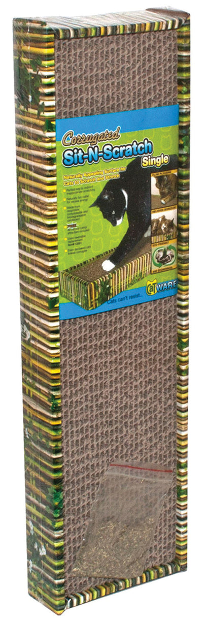 Corrugated Sit-N-Scratch