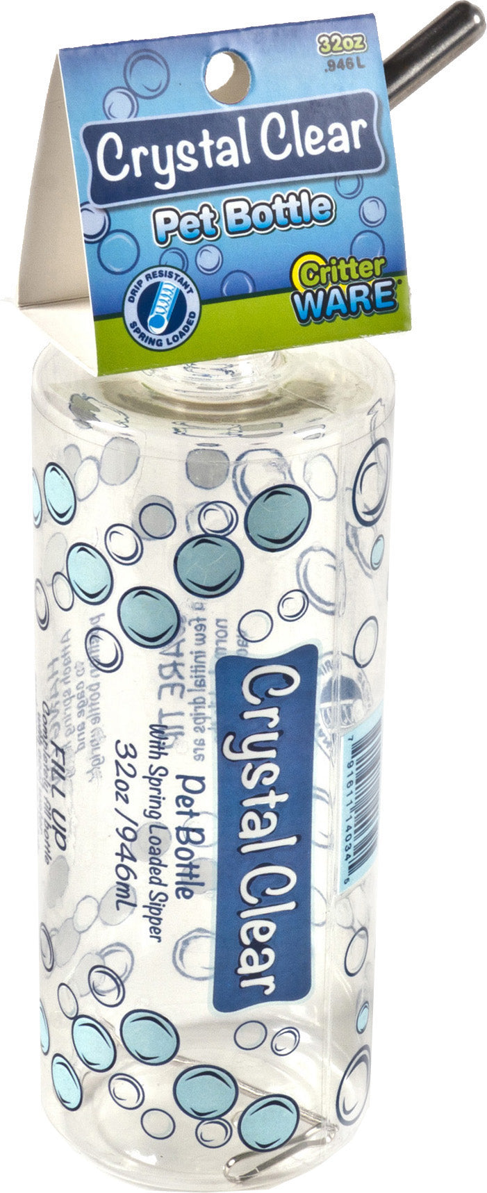 Crystal Clear Plastic Pet Bottle