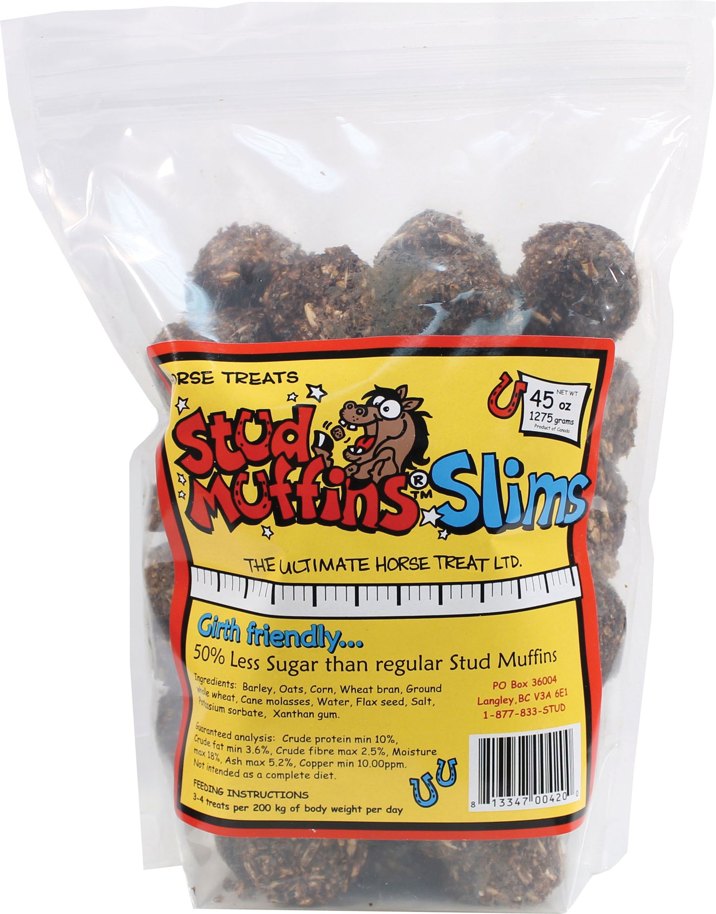 Stud Muffins Slims Horse Treat Bag