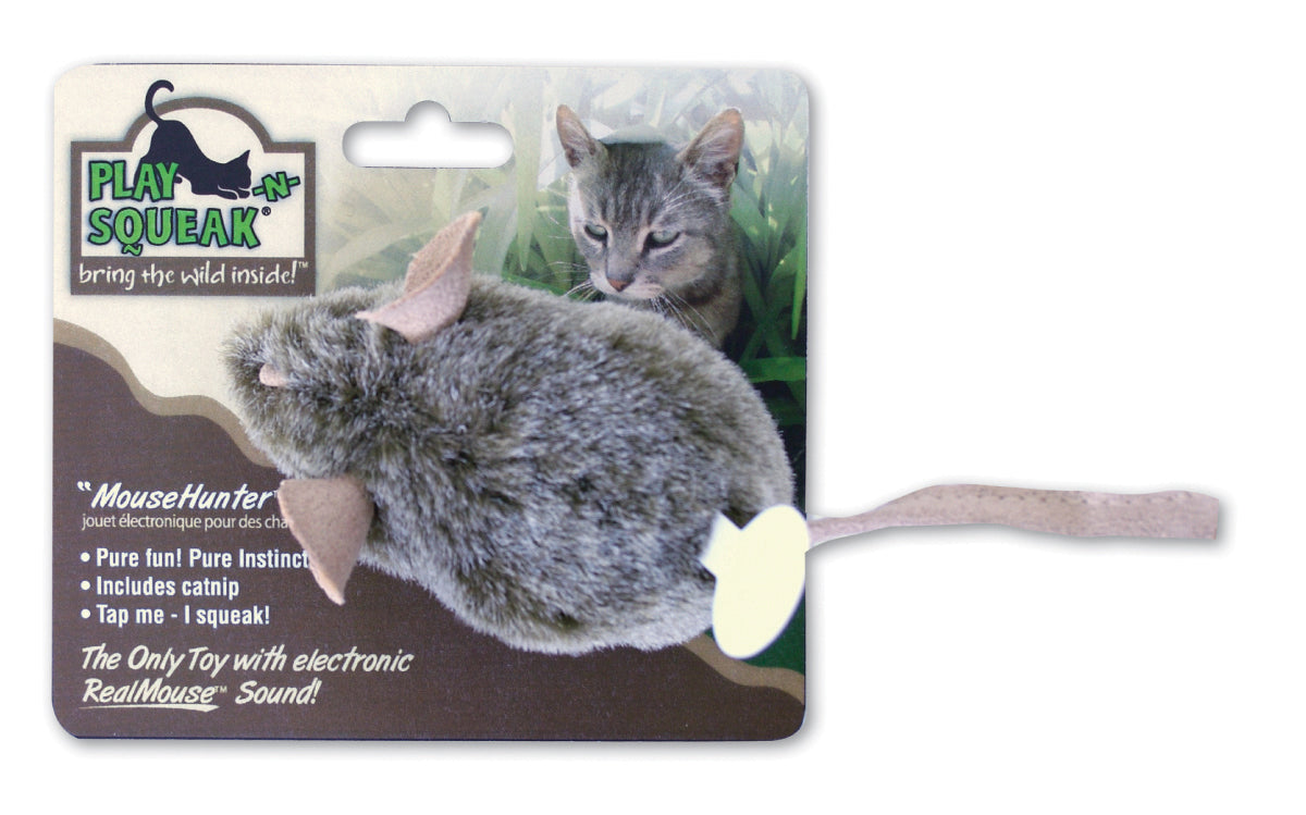 Play-N-Squeak Mouse Hunter Electronic Sound Toy
