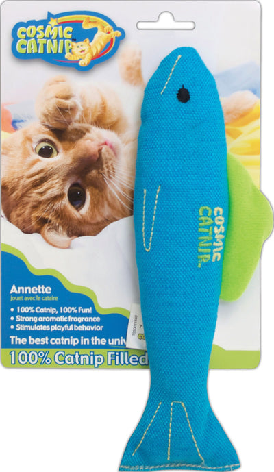 Cosmic Fish 100% Catnip Filled Toy