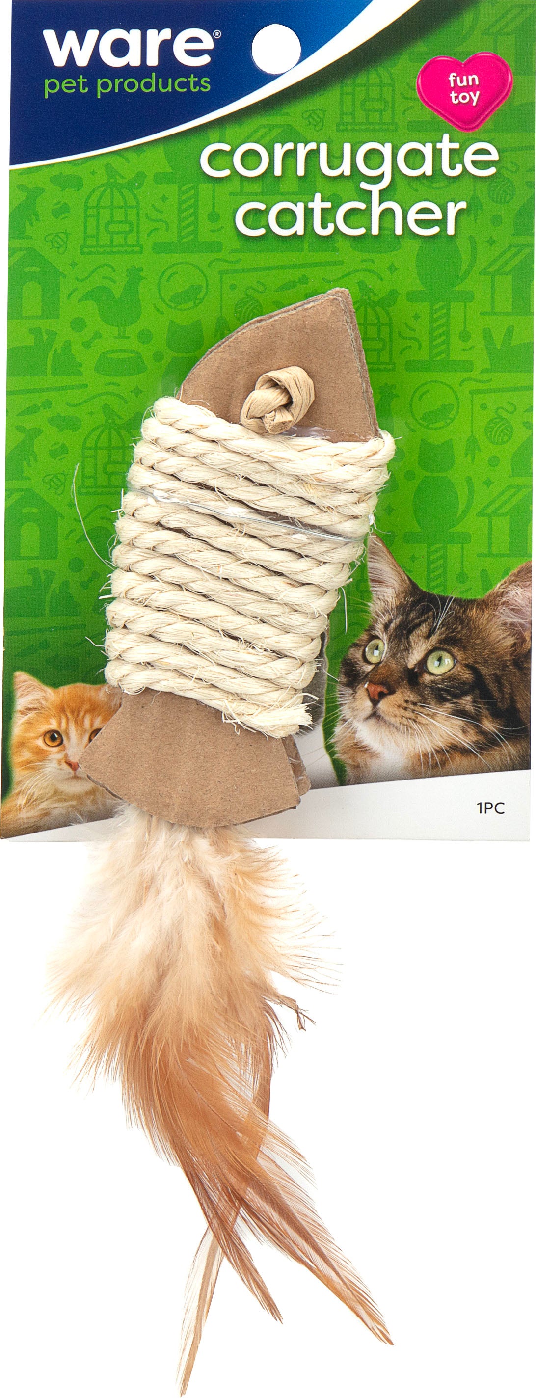 Corrugated Catcher Cat Toy