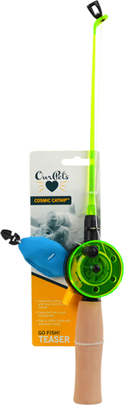 Go Fish! Fishing Rod W/Catnip Fish