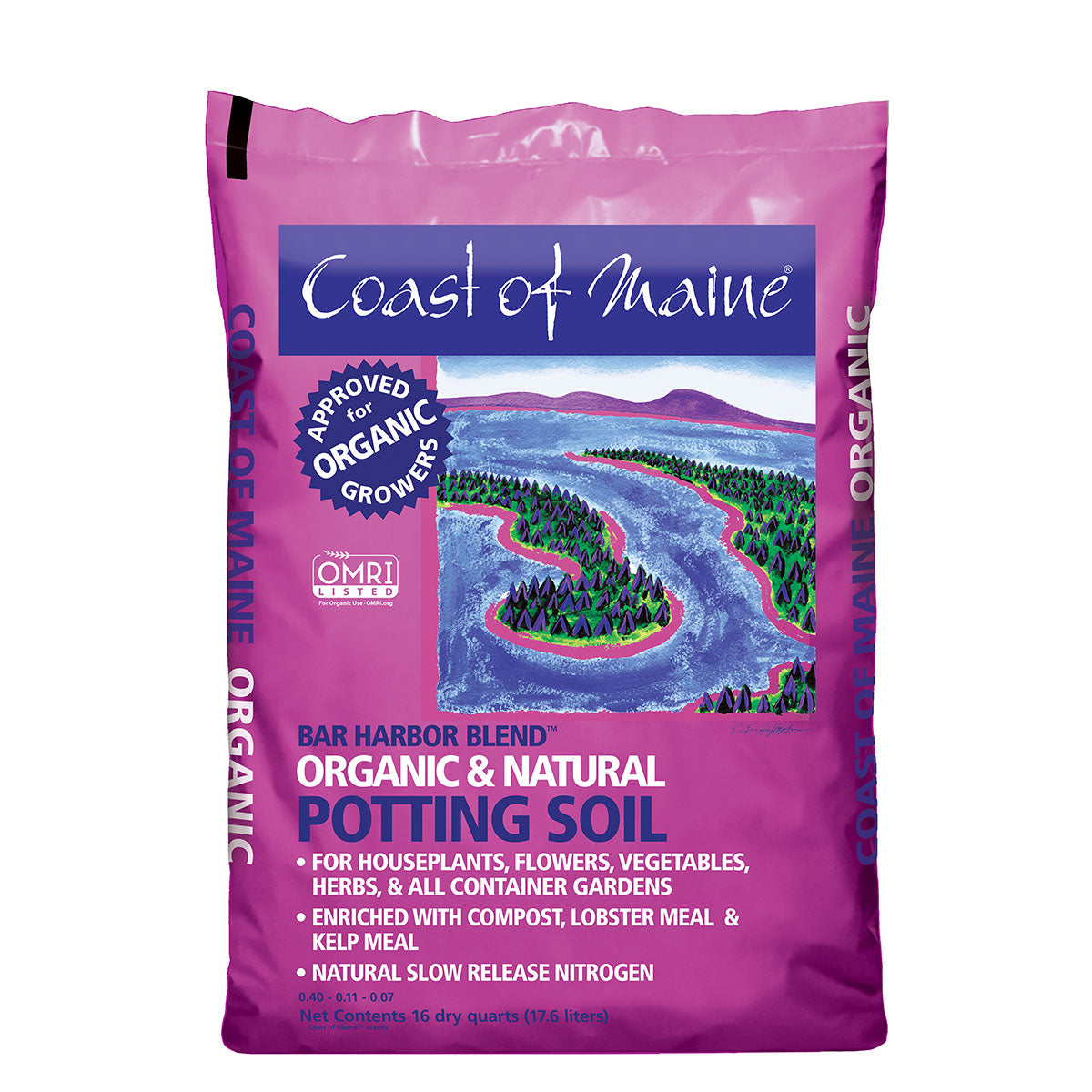 Bar Harbor Blend Organic & Natural Potting Soil