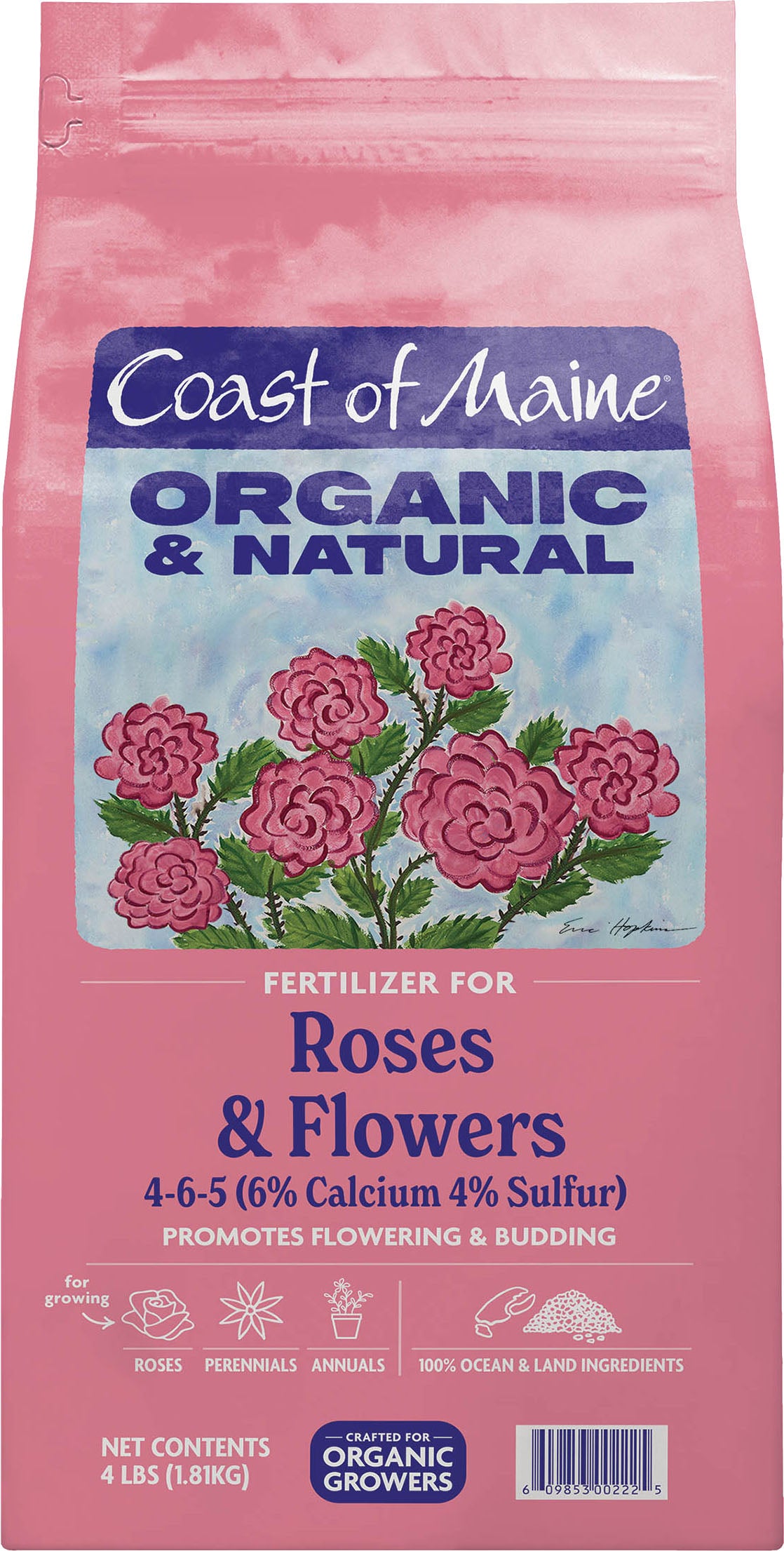Organic & Natural Fertilizer For Roses & Flowers