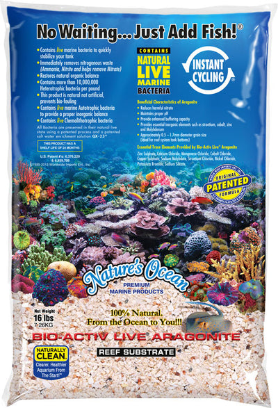 Bio Active Live Aragonite Reef Substrate (Pack Of 2)