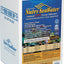 Packaged product: Nutri-SeaWater 4.4 gallon container with blue label and white box.