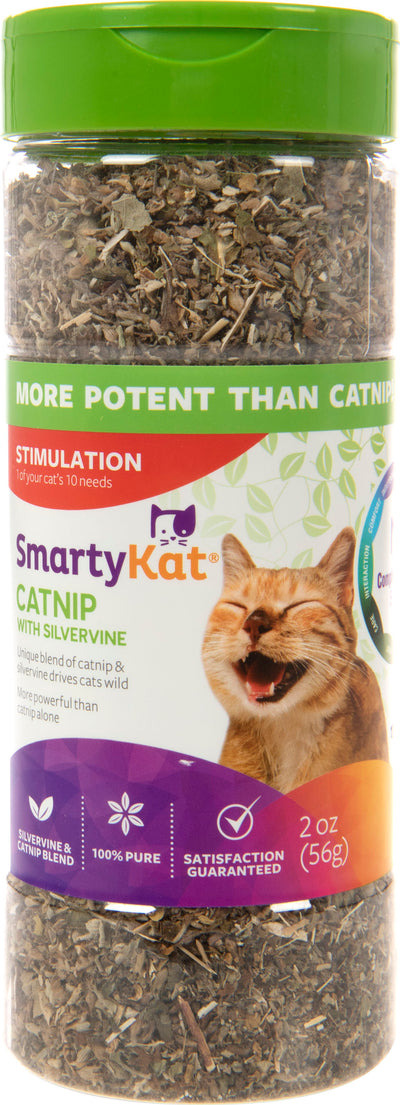 Smartykat Catnip & Silvervine Cat Attractant