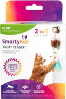 Smartykat Feathered Treat Teaser