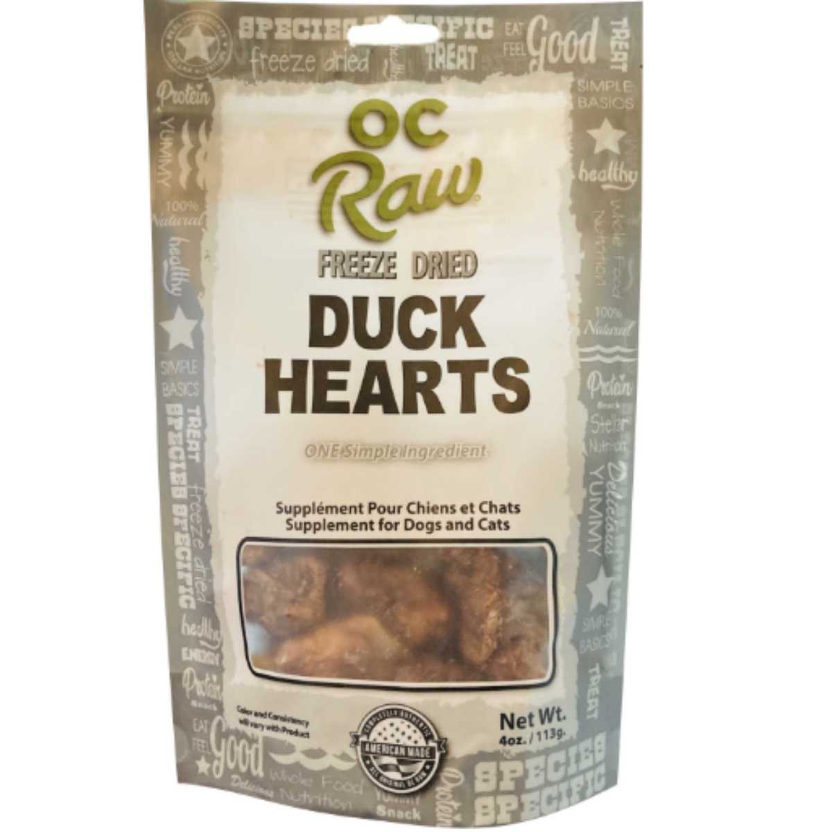 Oc Raw Freeze Dried Hearts