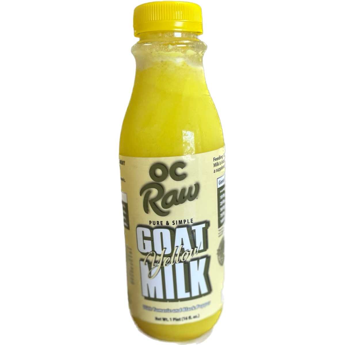 Oc Raw Frozen Pure And Simple Goat Milk Tumeric And Pepper