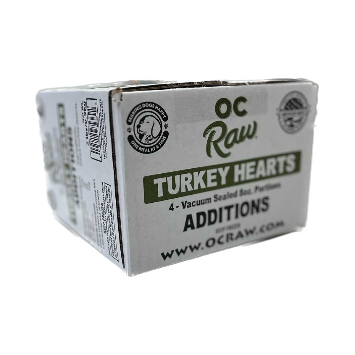 Oc Raw Frozen Additions Diced Hearts Oz Portions