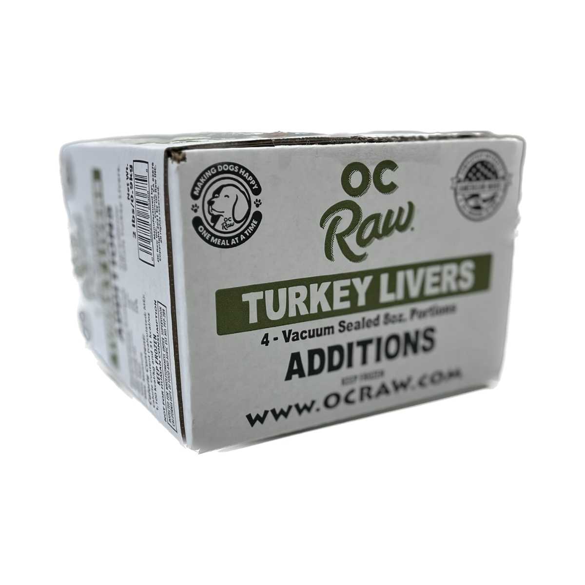 Oc Raw Frozen Additions Whole Livers Oz Portions