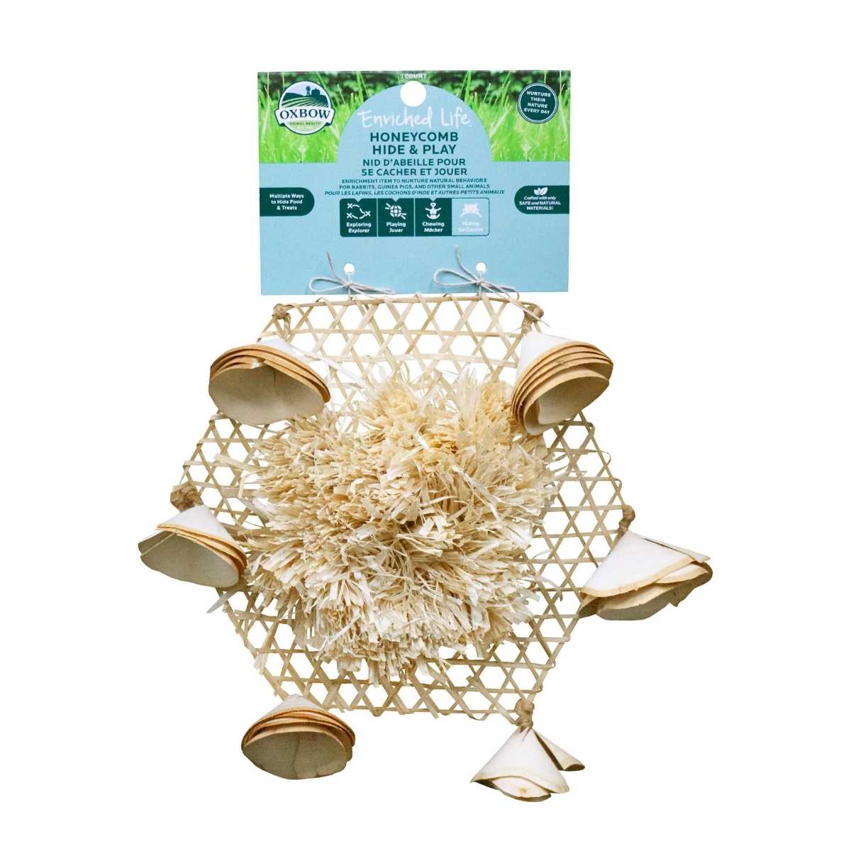 Oxbow Enriched Life Honeycomb Hide & Play-3 pk