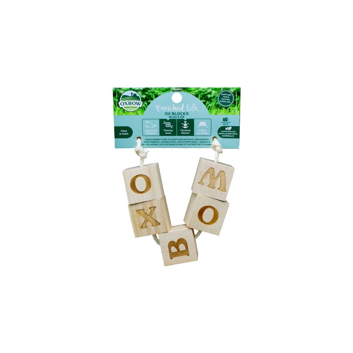 Oxbow Natural Enriched Life - Ox Blocks-3 pk