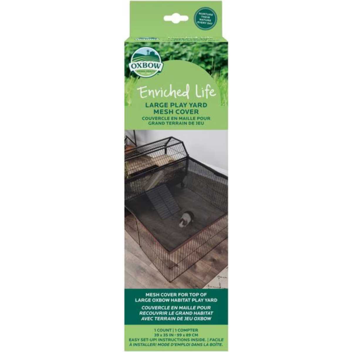 Oxbow Large Play Yard - w/ Mesh Cover