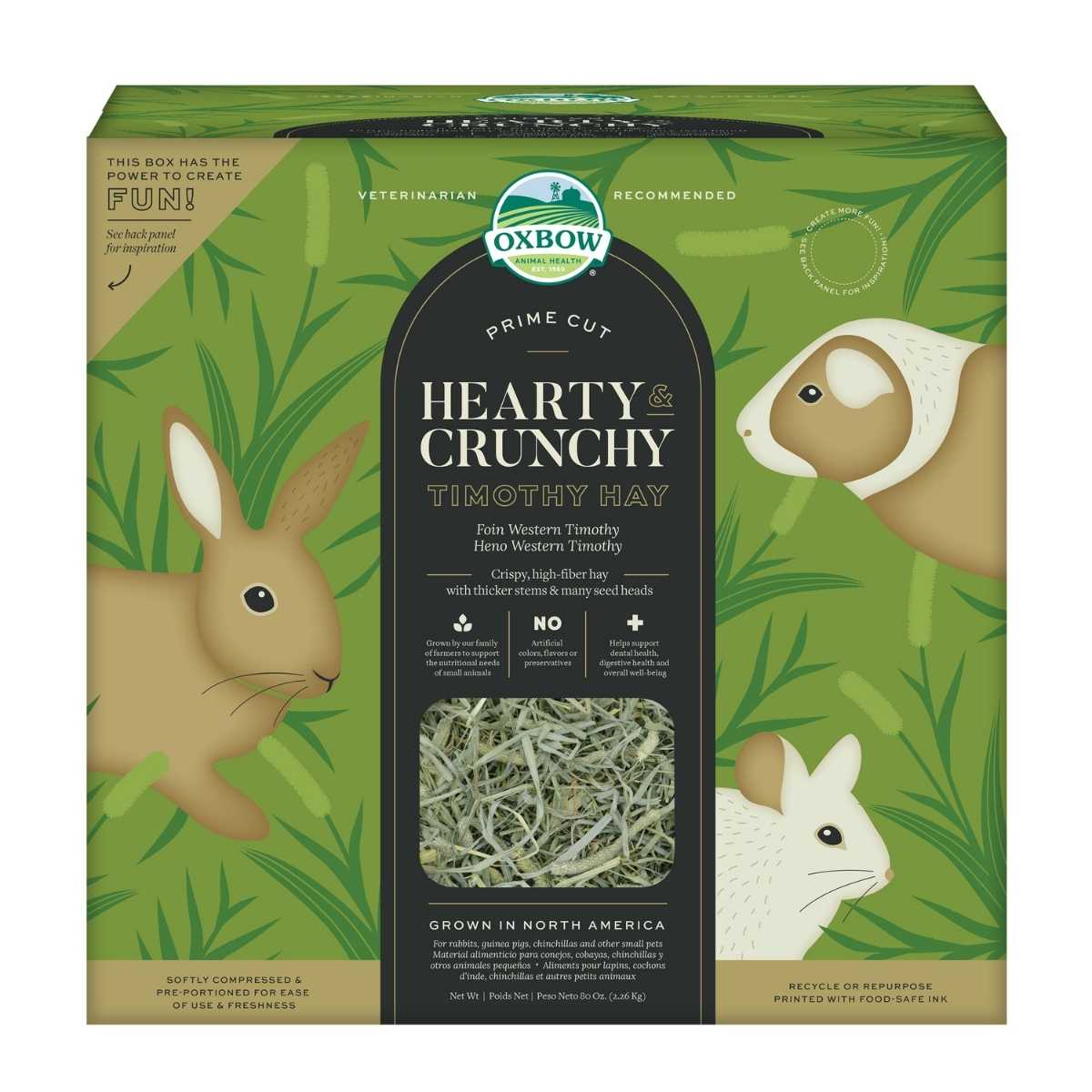 Oxbow Prime Cut Hearty Crunchy Timothy Hay