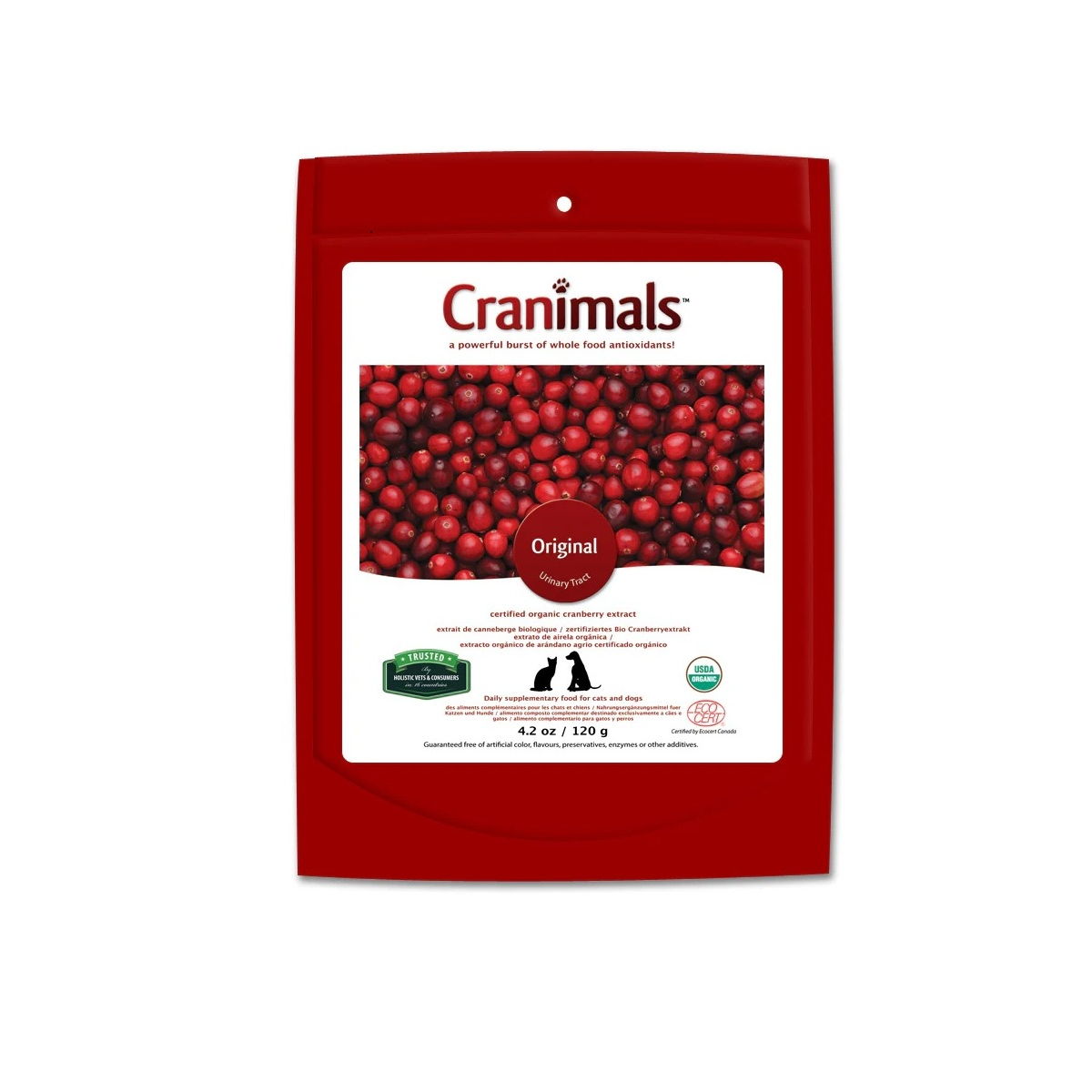 Cranimals Original (UTIs/Dental)-4.2 oz Bag