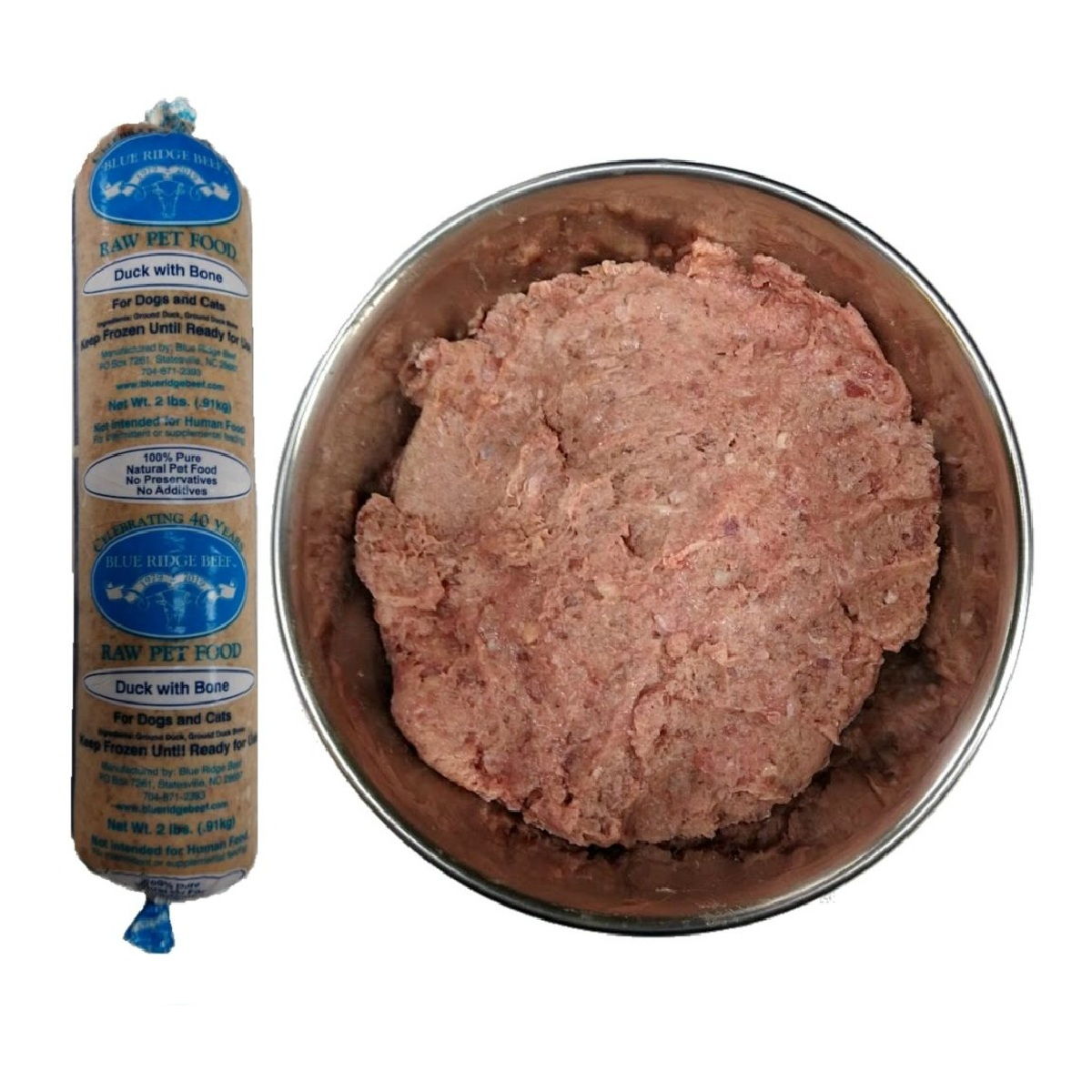 Blue Ridge Beef Canine Feline Bone Chub