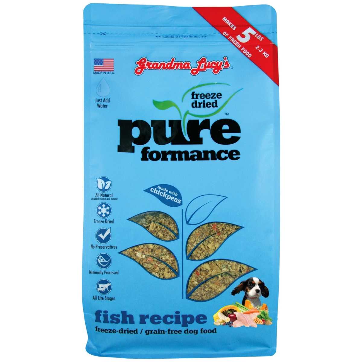 Grandma Lucy's Pureformance Grain Free Freeze Dried Dog Food