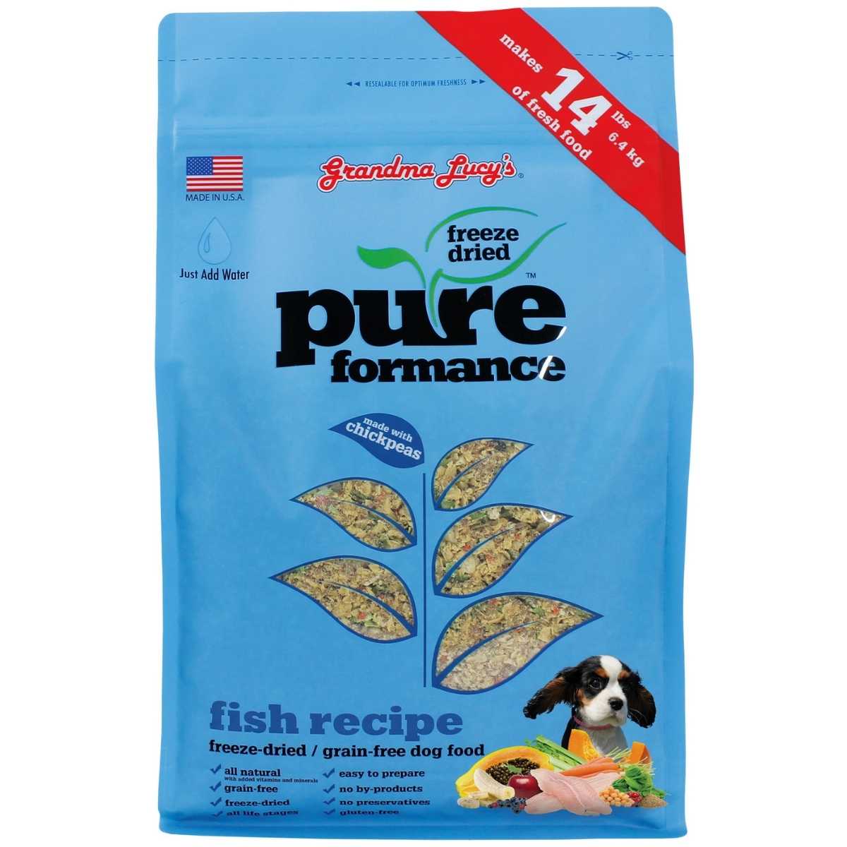 Grandma Lucy's Pureformance Grain Free Freeze Dried Dog Food
