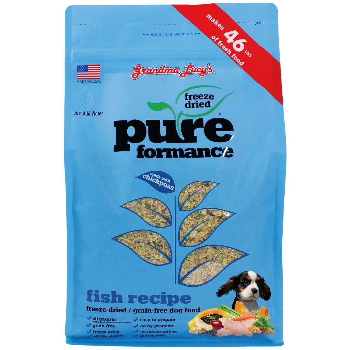 Grandma Lucy's Pureformance Grain Free Freeze Dried Dog Food