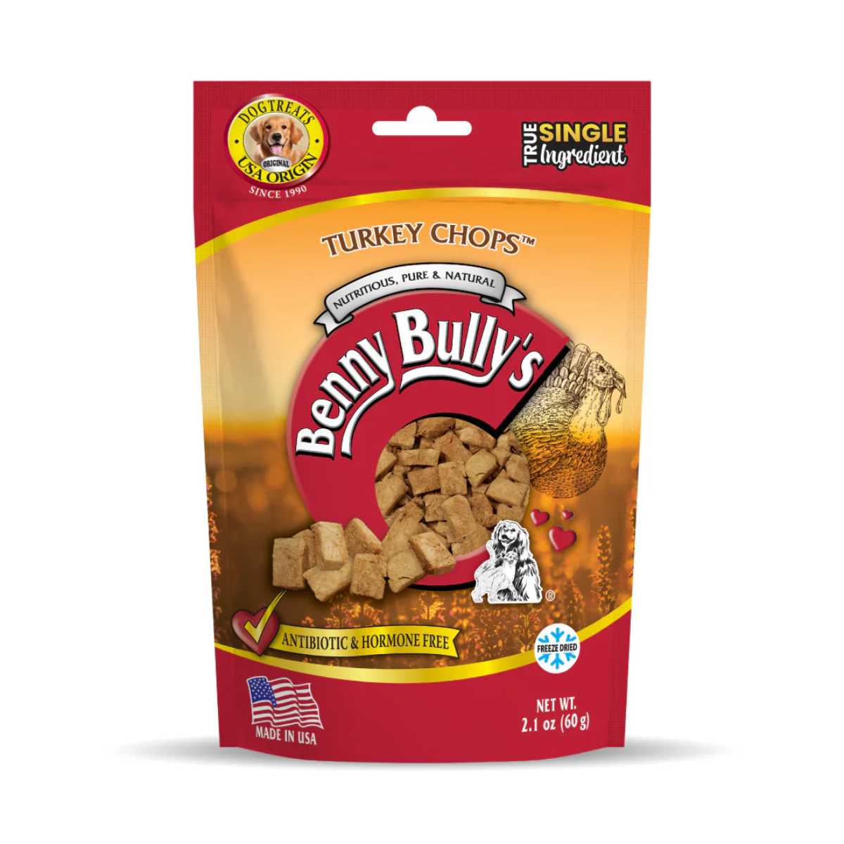 Benny Bully's Turkey Chops - 2.1 oz/ 60g