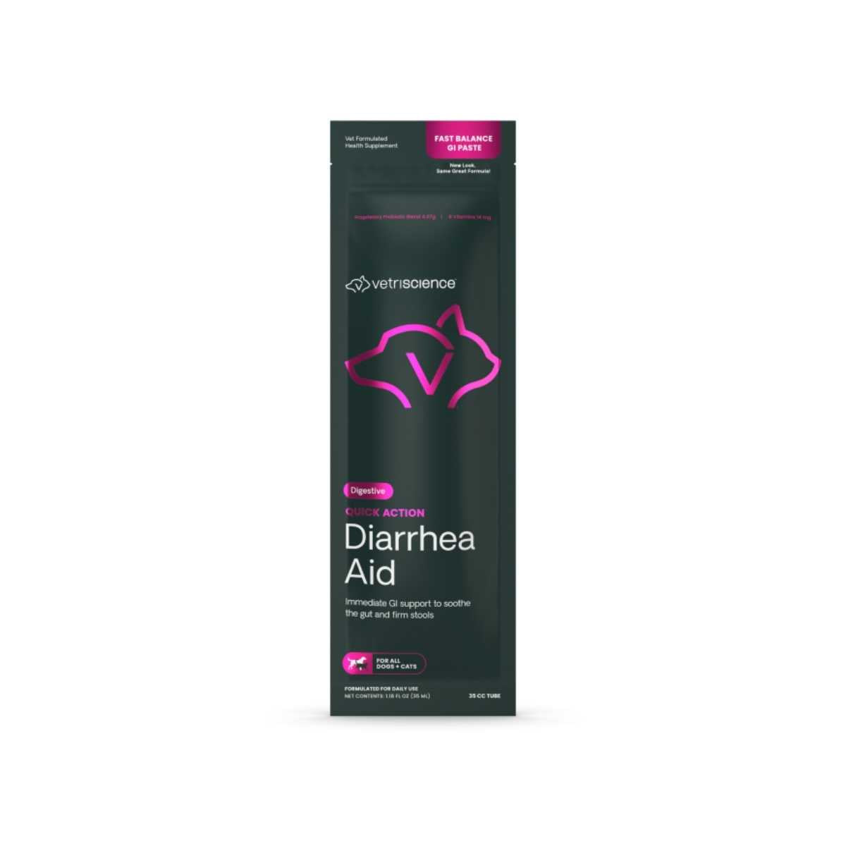 Pet Naturals Of Vermont Quick Action Diarrhea Aid for Dogs- 35 cc Paste (previously Fast Balance Paste)