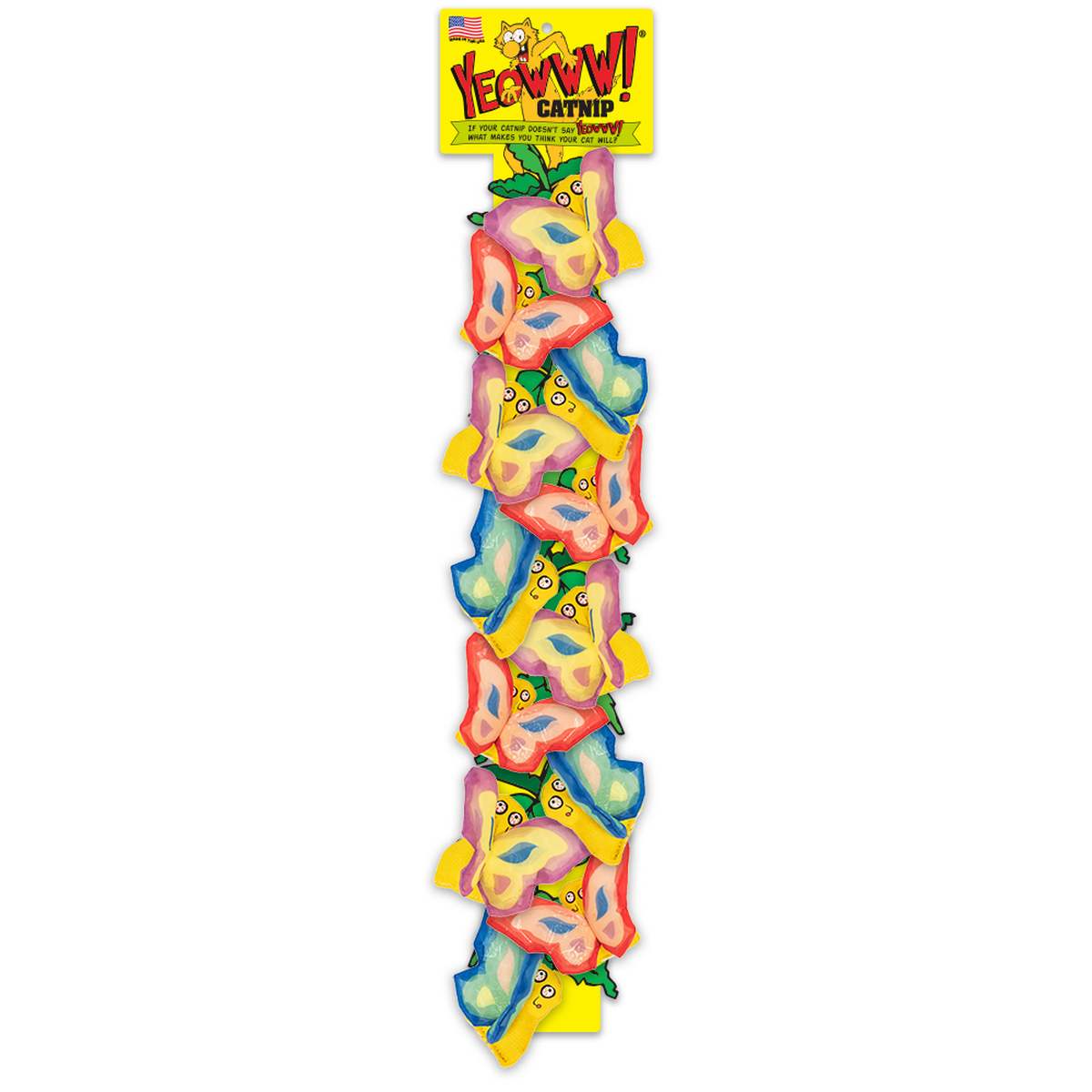 Yeowww! Butterfly Display Strip- 12ct 4/ color