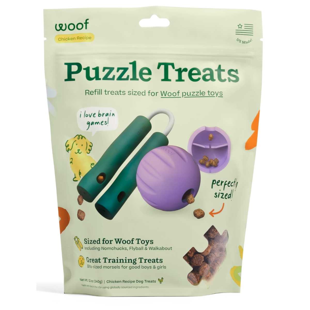 Woof Puzzle Treats