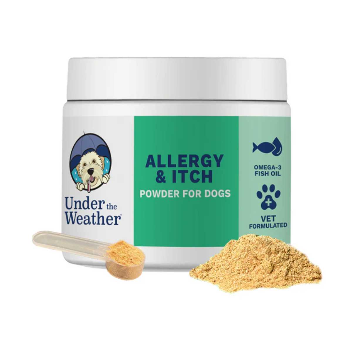 Under the Weather Anti-Itch Powder Dog- 4.23 oz Jar