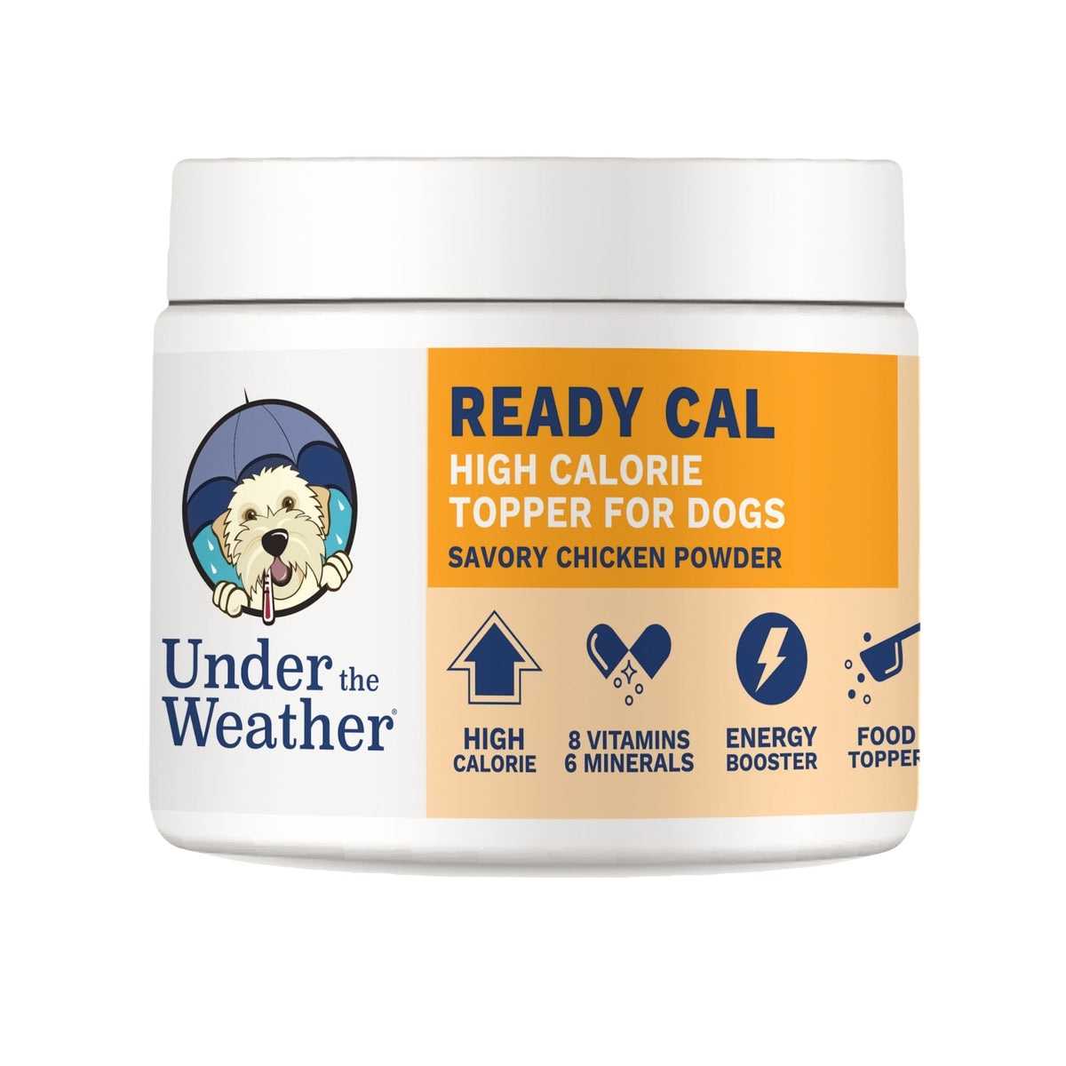 Under the Weather Dog High Calorie Powder- 5.29 oz Jar