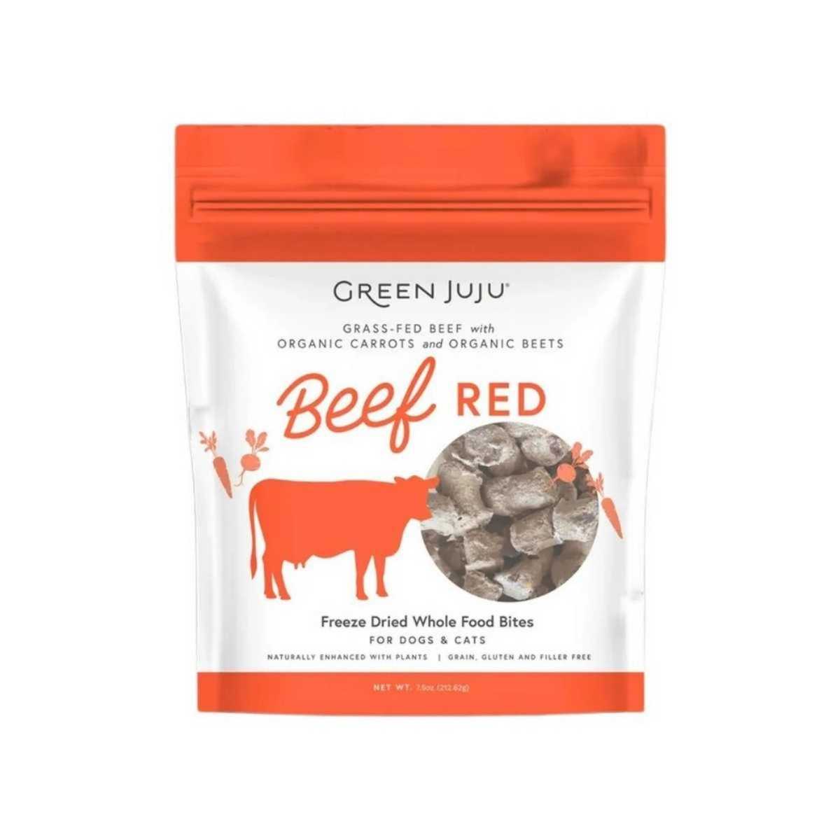 Green Juju Beefred Freeze Dried Toppers