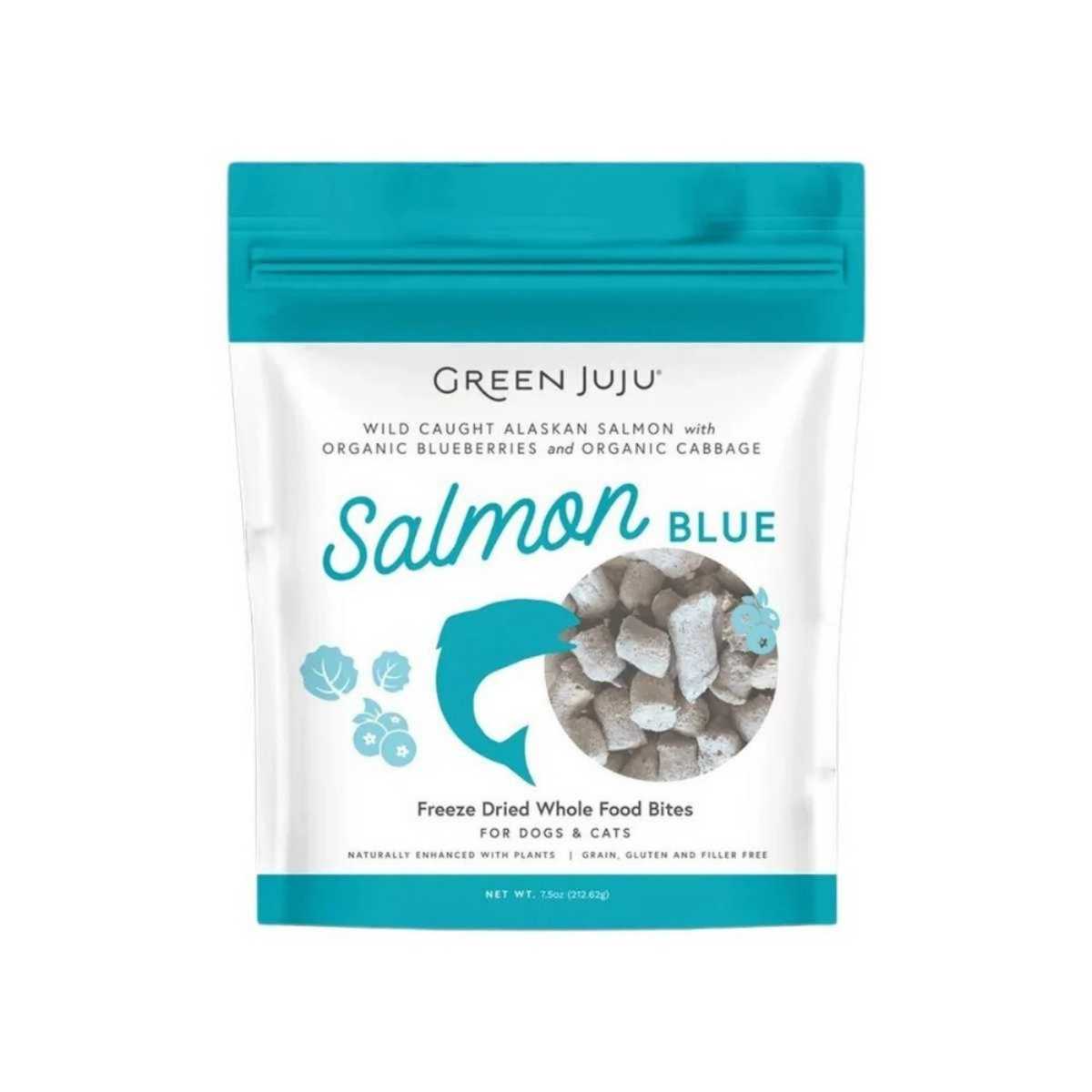Green Juju Salmonblue Freeze Dried Toppers