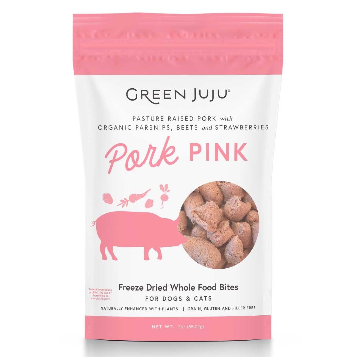 Green Juju Porkpink Freeze Dried Toppers