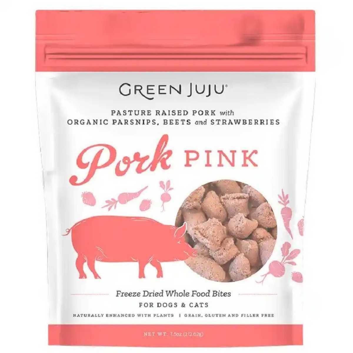 Green Juju Porkpink Freeze Dried Toppers