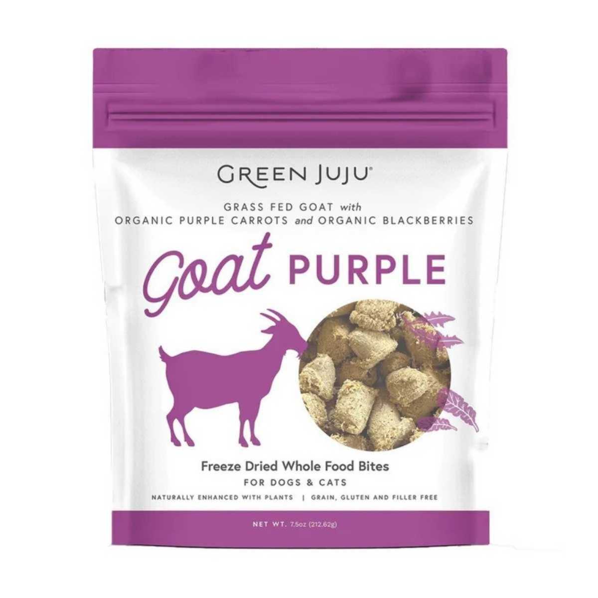 Green Juju Goatpurple Freeze Dried Toppers