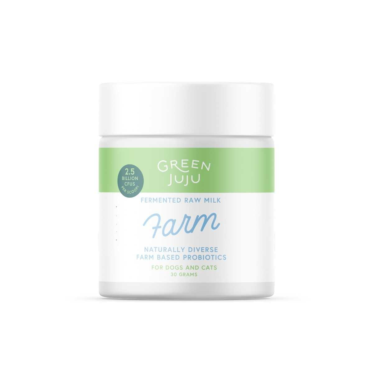 Green Juju Fermented Raw Milk - Farm Probiotic-30 gr Jar
