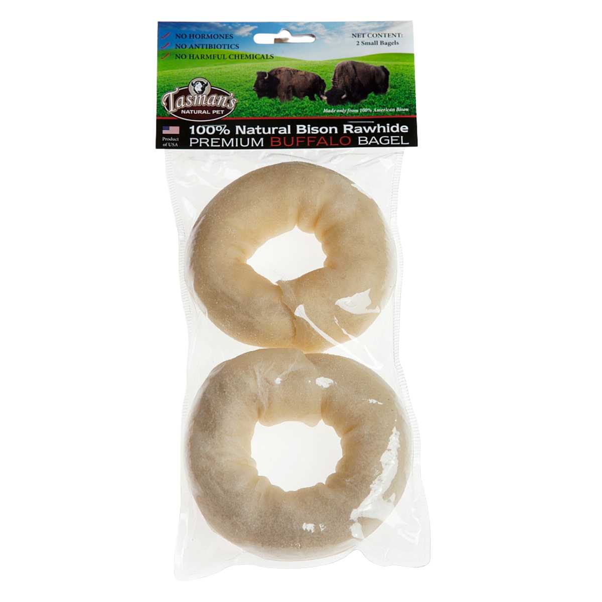 Tasman's Natural Pet Tasman S Rawhide Bagel