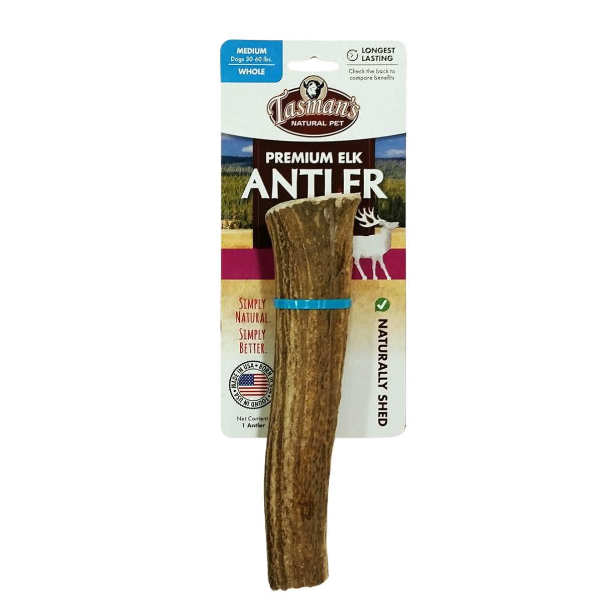 Tasman's Natural Pet Tasman S Elk Antler Whole