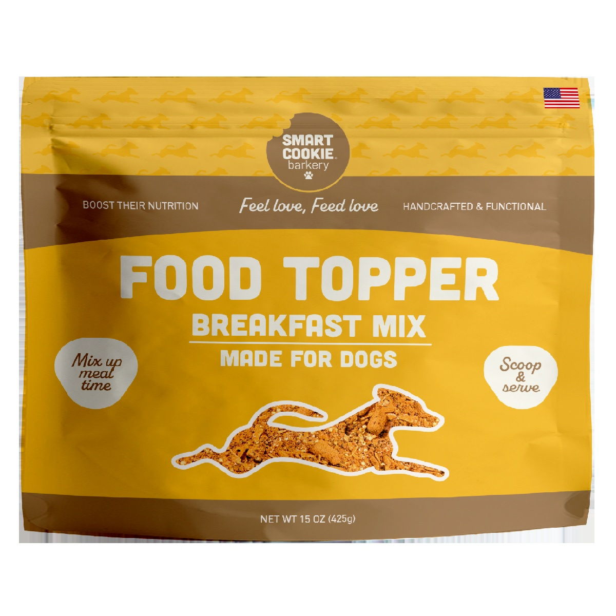 Smart Cookie Barkery Breakfast Dog Food Topper