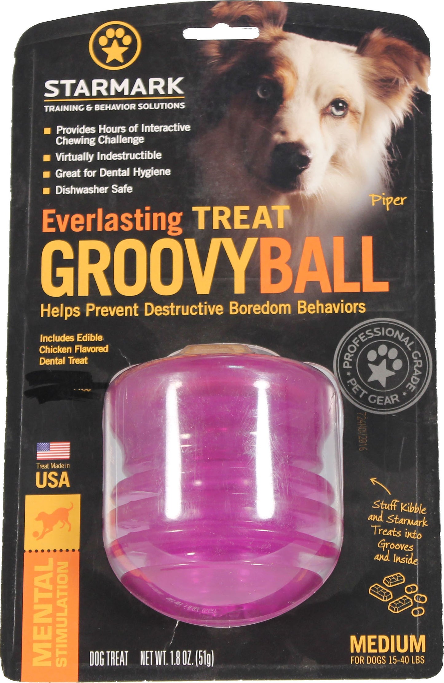 Everlasting Usa Treat Groovy Ball